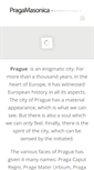 Mobile Screenshot of pragamasonica.cz
